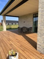 aMbooo Terrassendiele Sand 20x140x1870mm glatt+französisch FSC – Bild 2